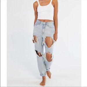 Urban Outfitters BDG ripped mom jeans